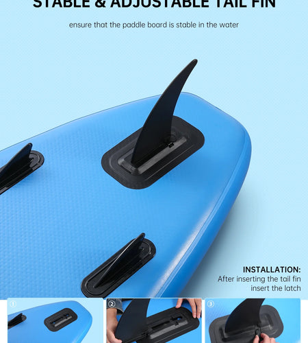 Inflatable Paddle Board Stand up Paddle Board 6 in Thick with Sup Accessories & Carry Bag & Fast Pumping for Adults & Youth