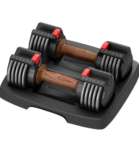 Home Fitness Automatic Adjustable Dumbbell Set Fitness Equipment Training Dumbell Set 13.4KG