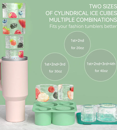 Silicone Ice Cube Cup Mold