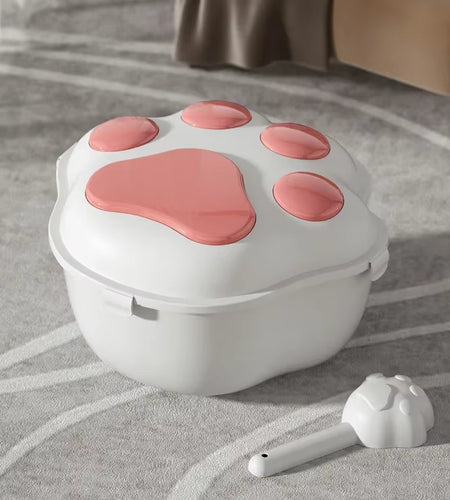 Pet Food Storag Container Dog Food Storage Container Cat Food Box Moisture-Proof Seal with Measuring Cup Cat Dry Food Storage