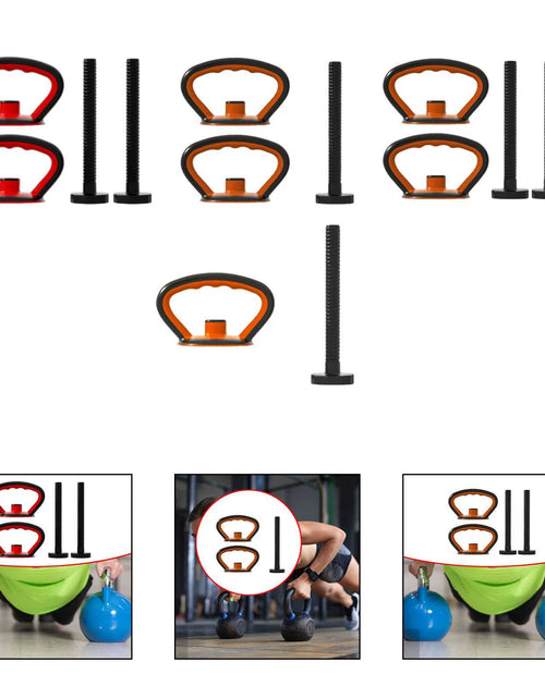 Load image into Gallery viewer, Kettlebell Handle Portable Kettlebell Grip for Gym Competition Gym Bag

