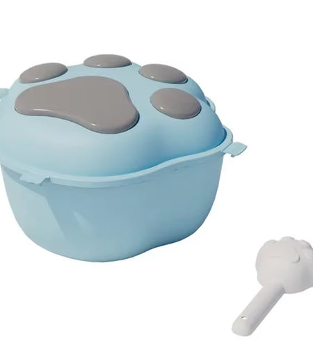 Pet Food Storag Container Dog Food Storage Container Cat Food Box Moisture-Proof Seal with Measuring Cup Cat Dry Food Storage