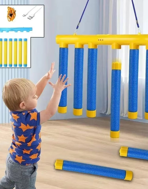 Load image into Gallery viewer, Challenge Falling Sticks Game, Kids Stick Catching Toy Training, Reaction Ability Educational, Parent-Child Interactive Toy
