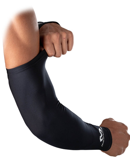 Load image into Gallery viewer, Sport Compression Arm Sleeve Pair Black Adult Unisex Large/Extra Large

