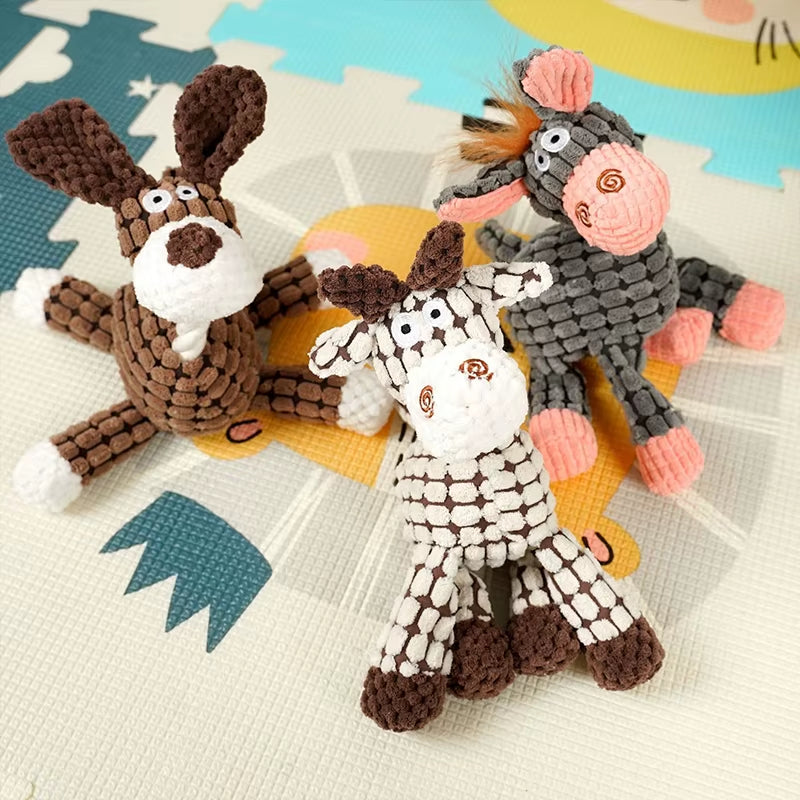 New Fun Plush Vocal Dog Toys, Plush Dog Toys, Durable Dog Toys for Intense Chewing, Dog Chew Toys, Boring Interactive Dog Toys
